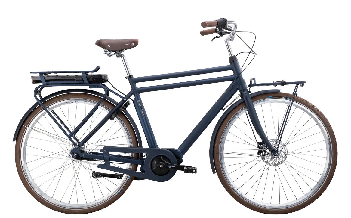 Monark E-Karl 7 vxl 55 cm Matt blå