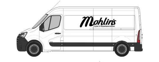 Moped/Lastcykel hämtning/lämning närområde