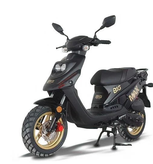 Moto CR Big Max SP Efi 25 km Matt Svart/Guld