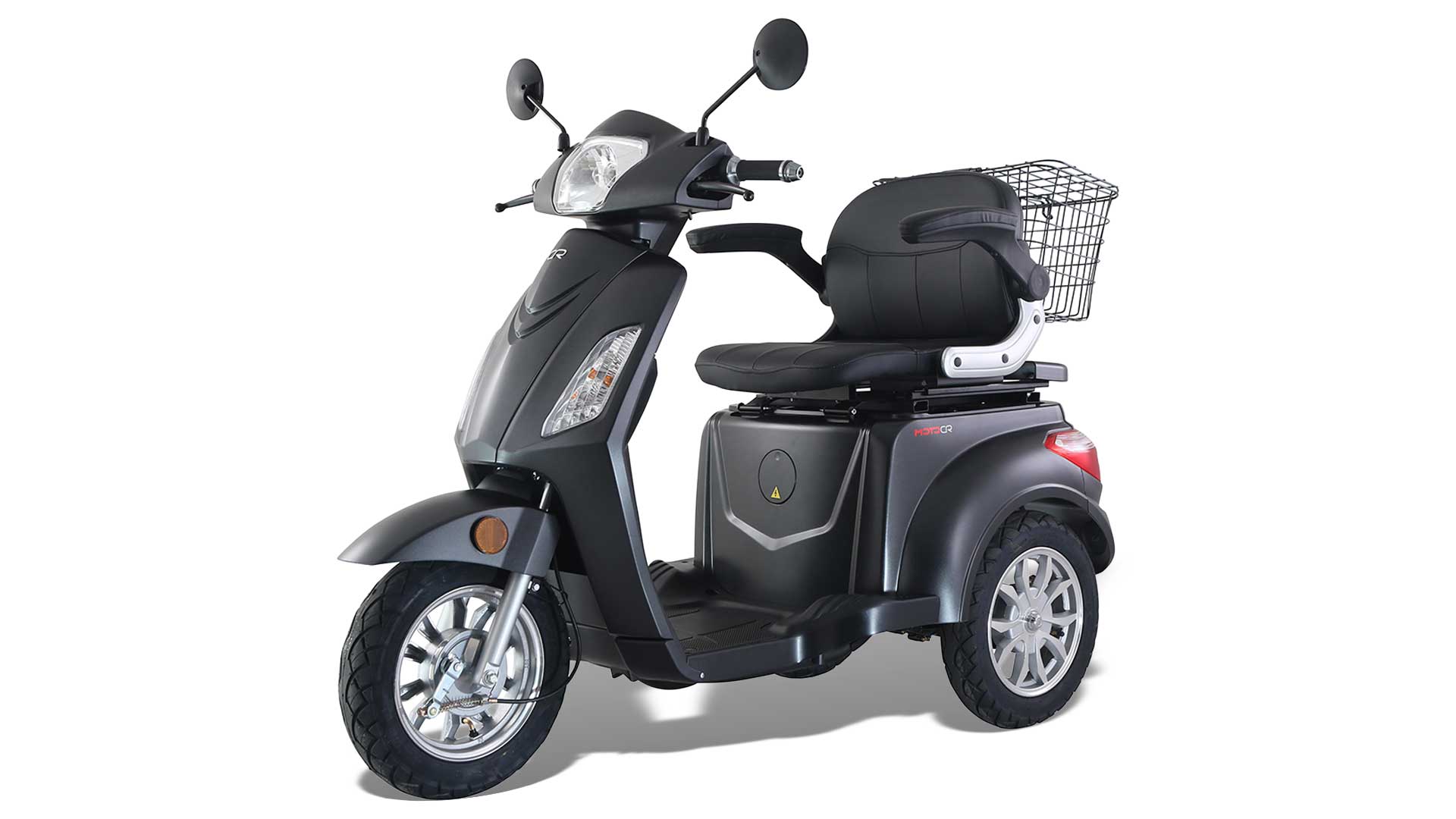 Promenadscooter MOTOCR e-Life Matt Grå 25 km/h