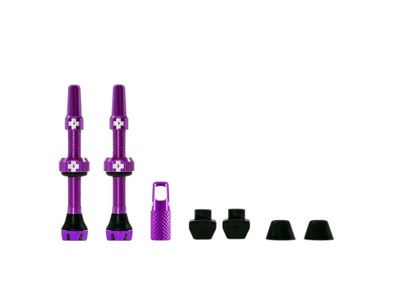 Ventilkit MUC-OFF Tubeless Valve Kit V. 2.0 44 mm Purple