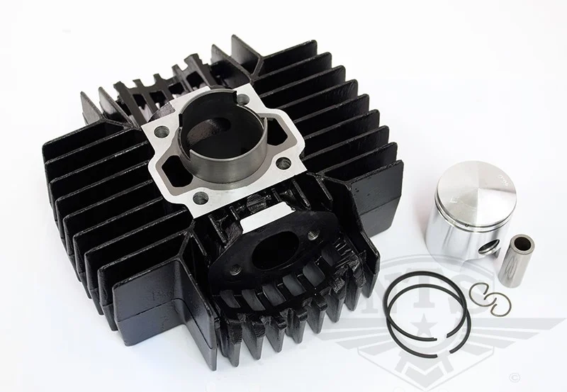 NTS Cylinder 60CC m.kolv Puch 40mm, Svart