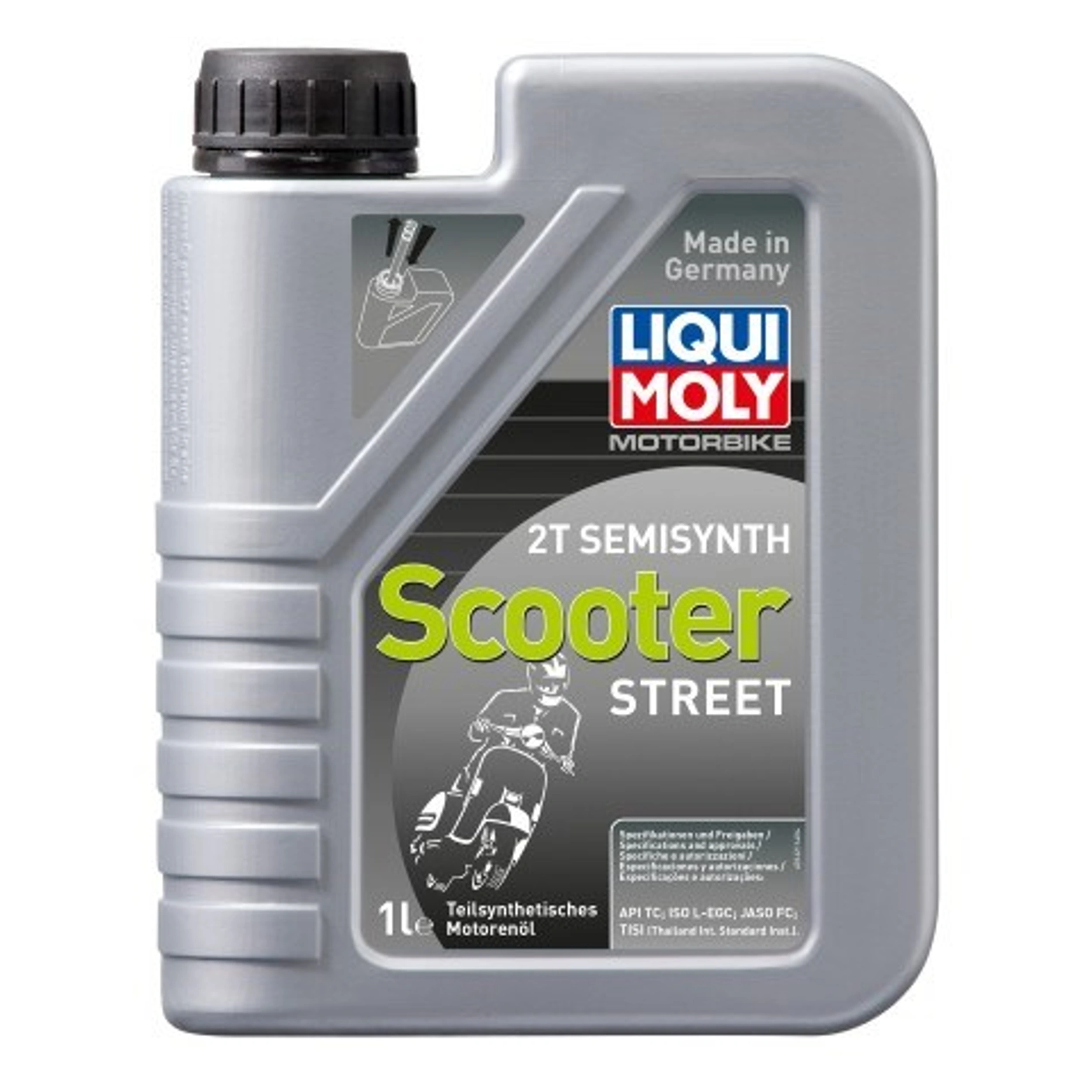 2-taktsolja delsyntetisk Liqui Moly – sport & hög prestanda