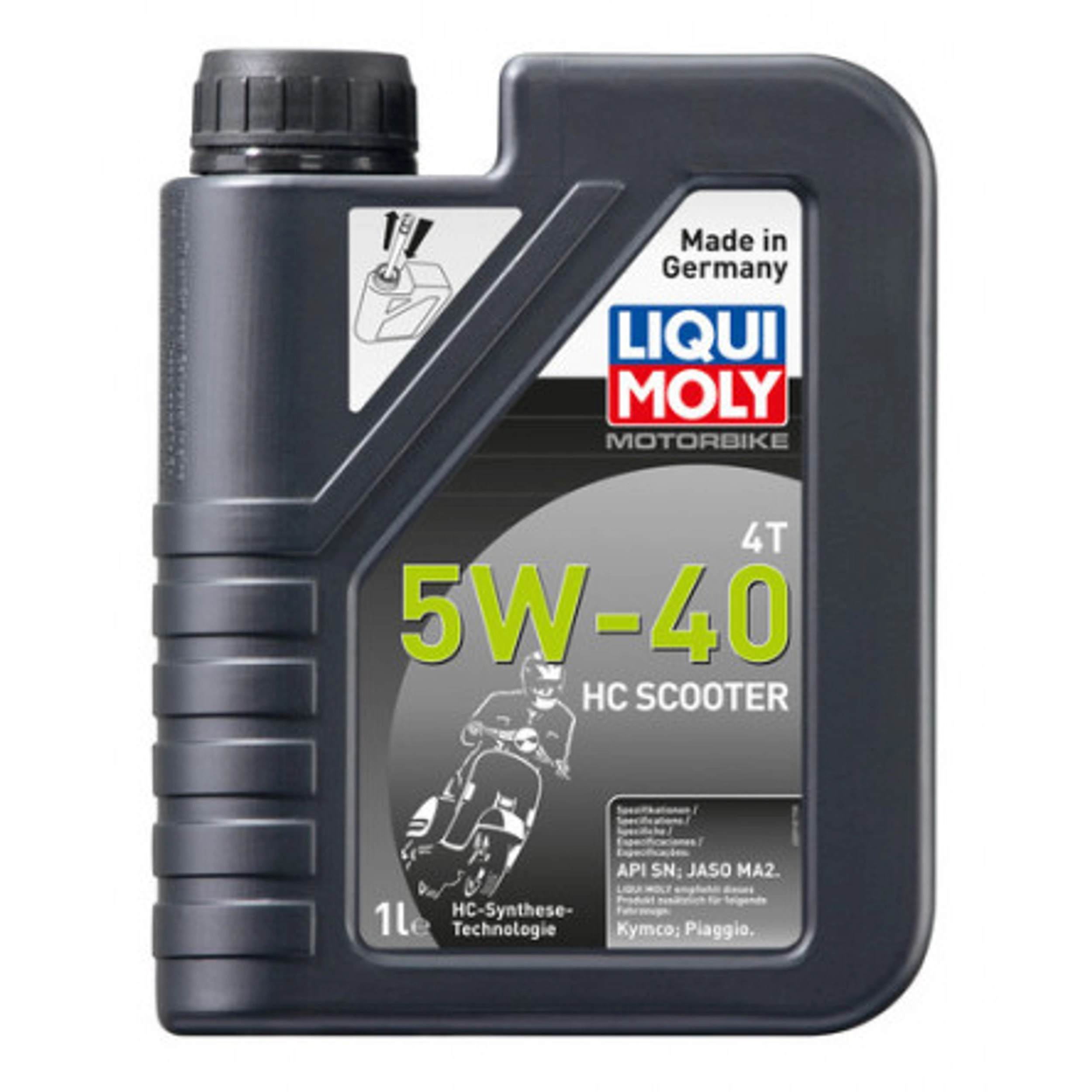 4-takts motorolja syntetisk Liqui Moly – sport & max skydd