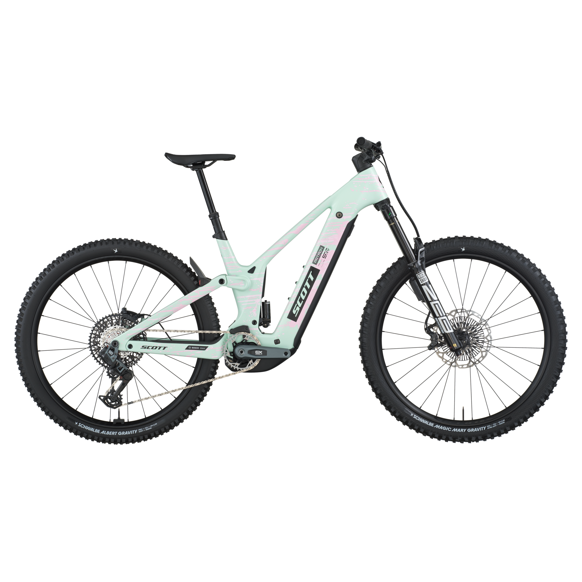 El-MTB Scott Patron ST 900 Mistyade Green