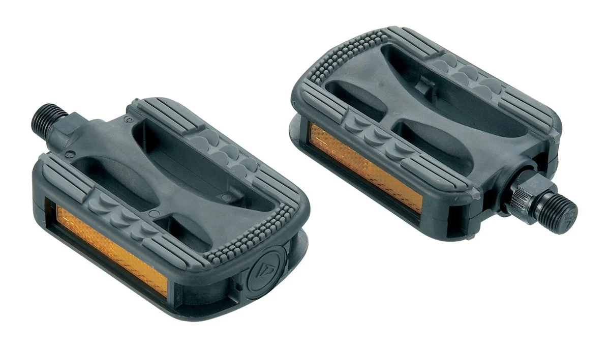 Pedaler Standard City 9/16 Svart/Grå