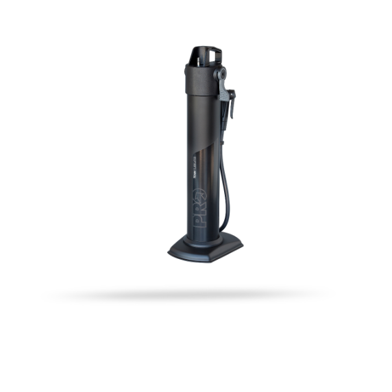 Golvpump PRO Team Tubeless 180 PSI Svart