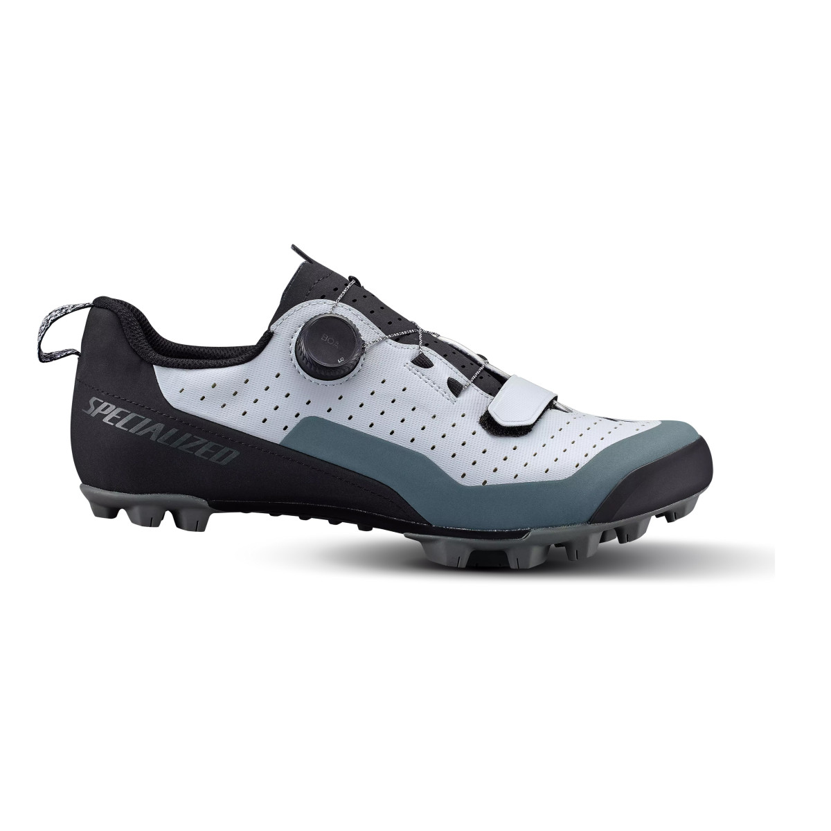 Cykelskor MTB Specialized Recon 2.0 Dove Grey/Crushed Emerald