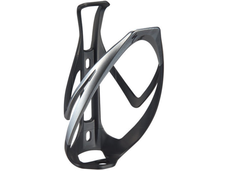 Flaskhållare Specialized Rib Cage II Mattsvart/Silver