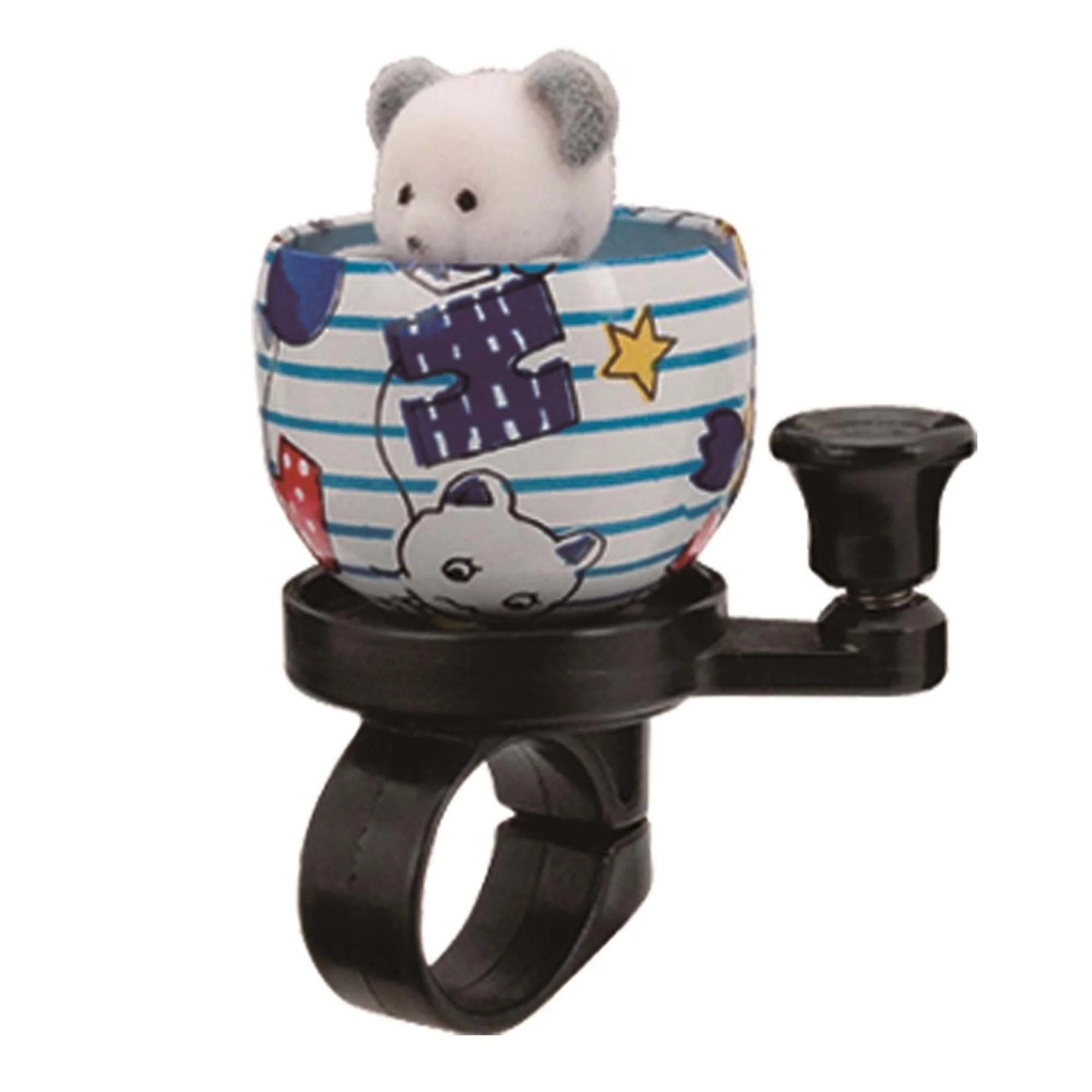 Ringklocka 22.2 - 25.4 mm Kanin Blå