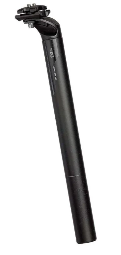 Sadelstolpe Obvius, Svart, 27.2x400mm