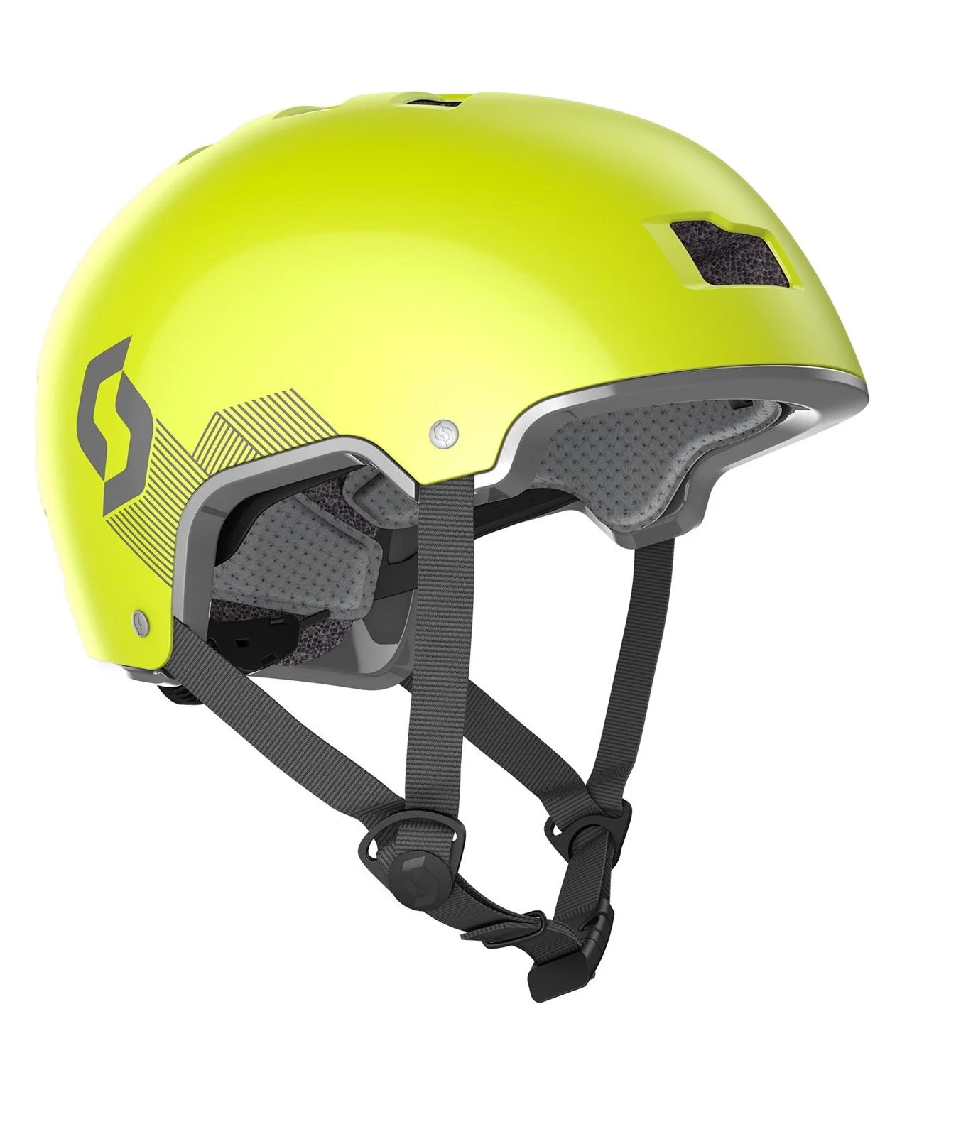 Cykelhjälm Scott Jibe Gul fluorescent S/M