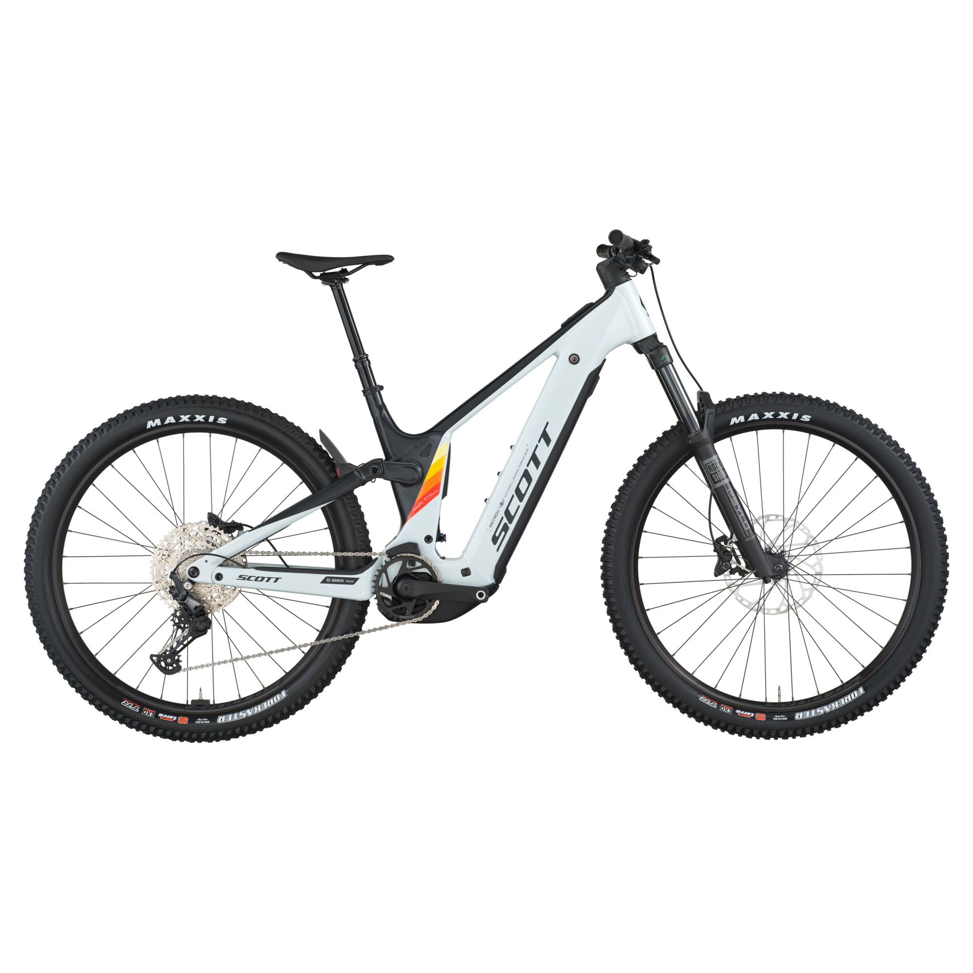 El-MTB Scott Patron 930 Cumulus White/Black