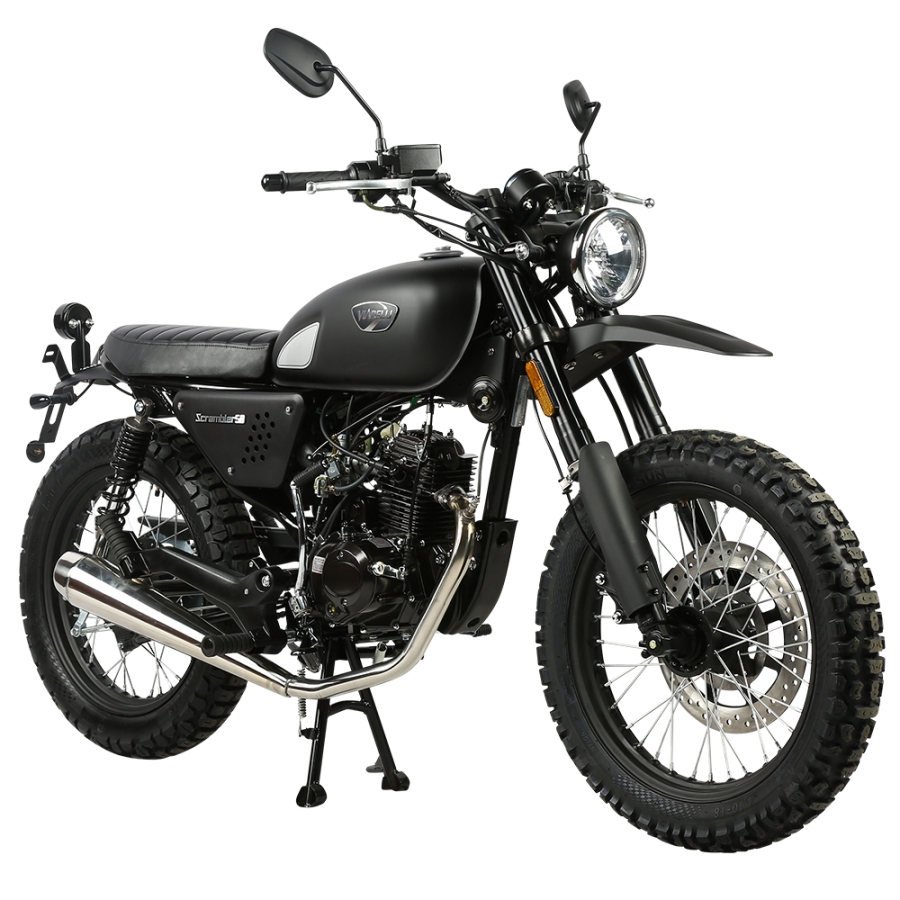 Viarelli Scrambler Svart Klass 1 45km/h