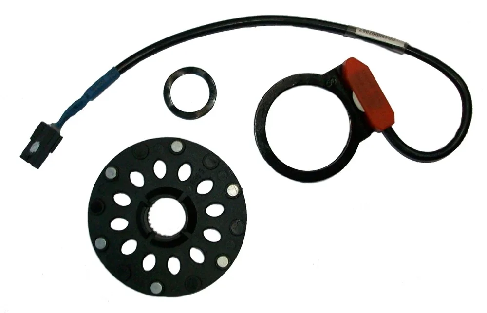 Sensor vid vevlager för elcykel