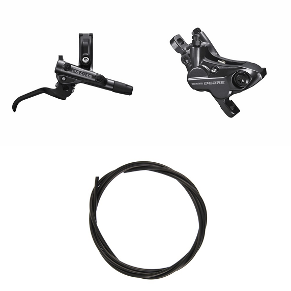 SHIMANO DEORE Skivbromsset BR-M6120 + BL-M6100 Höger/bak
