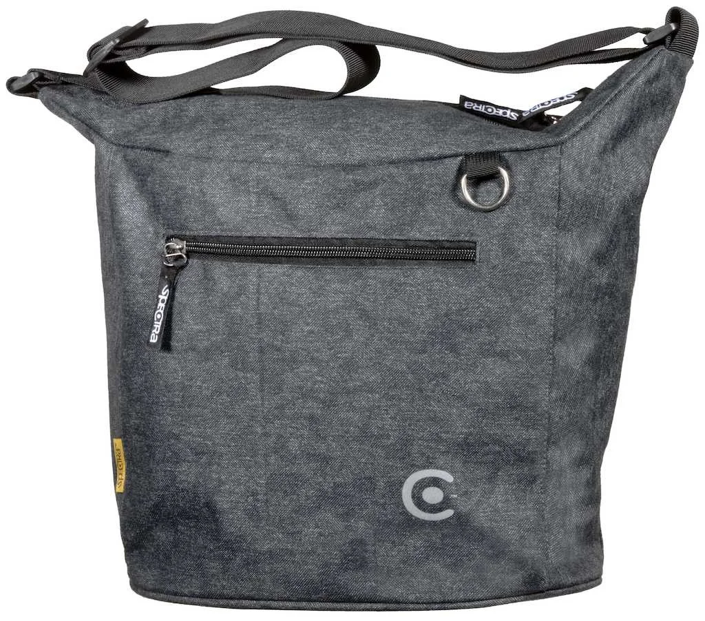 Cykelkorg Shoppingväska Spectra 600d. Svart 15 liter