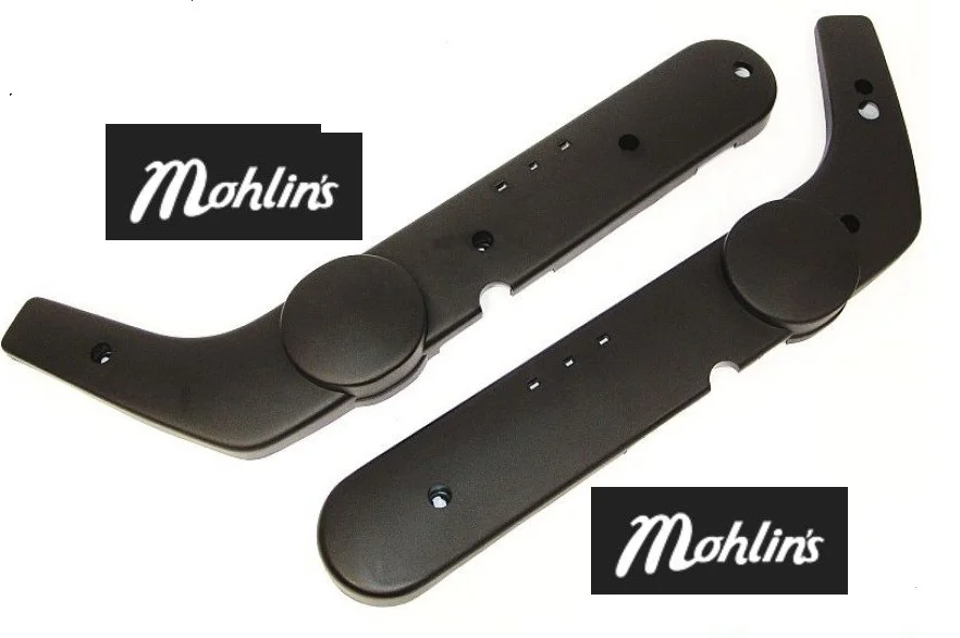 Sidokåpsats Vespa Ciao Svart