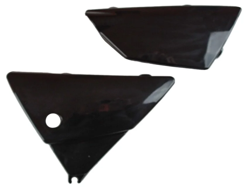 Sidokåpssats Yamaha DT50MX svart