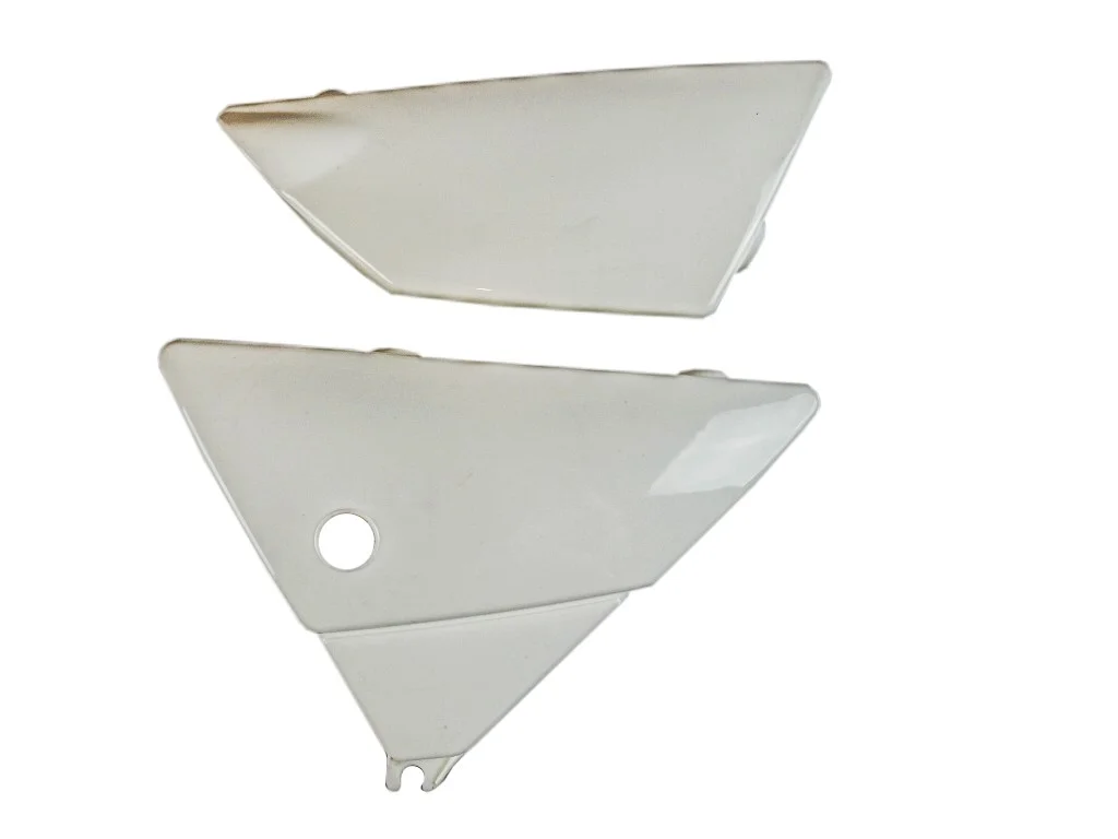 Sidokåpssats Yamaha DT50MX vita