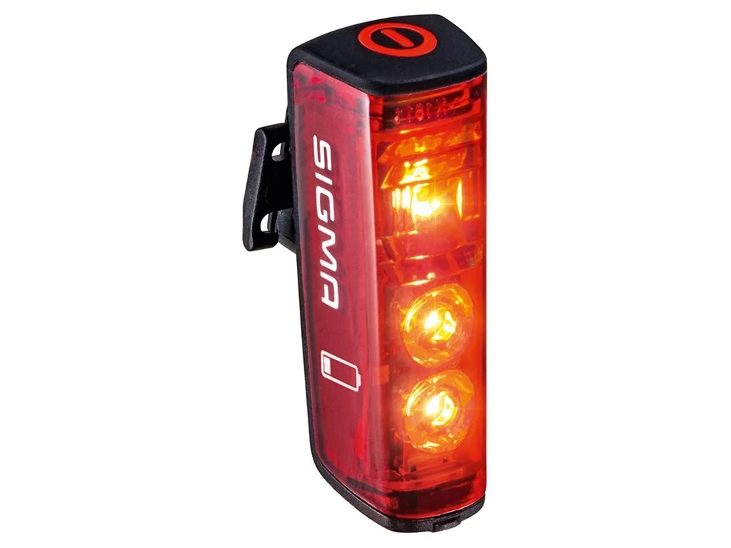 Baklampa SIGMA Blaze Röd