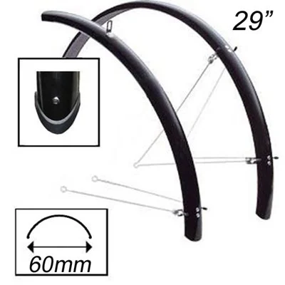 Skärmset 29-er, Heltäckande 60 mm