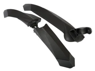 Skärmset 559 mm Zip Svart För Gaffel/Sadelstolpsrör