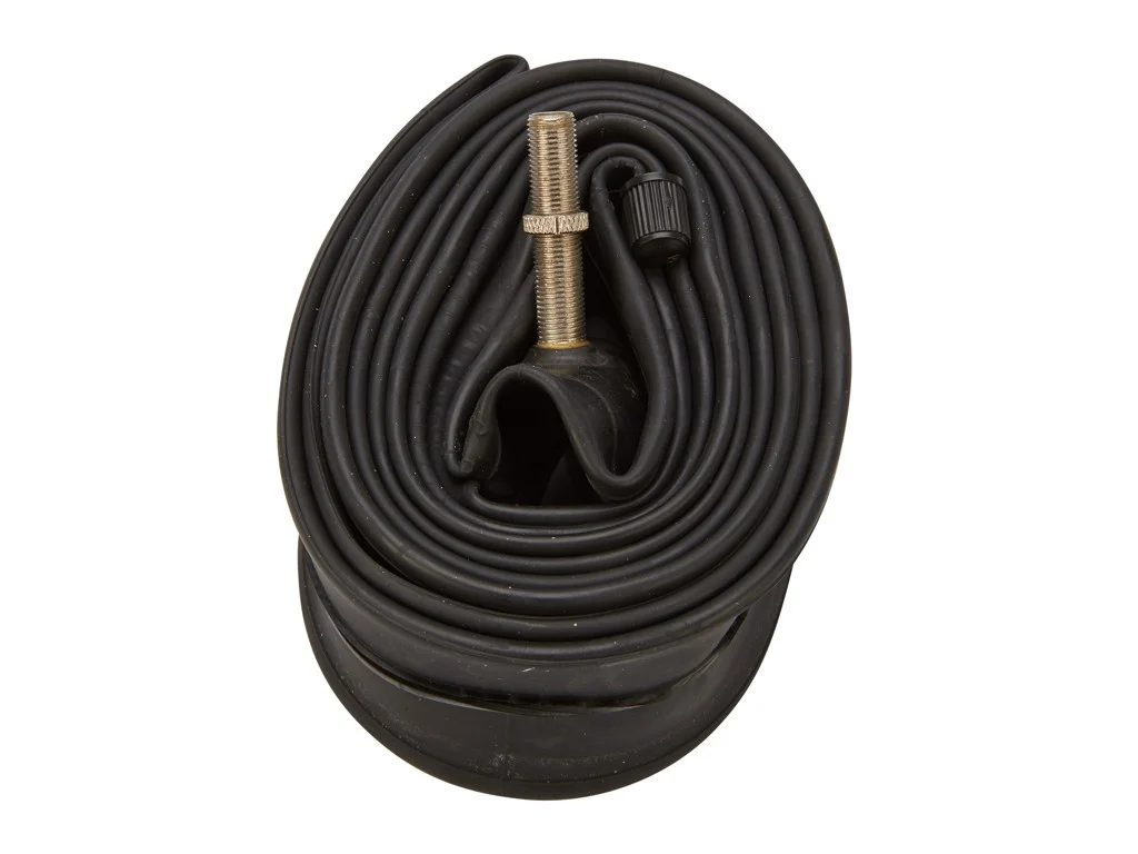 Cykelslang 28 tum bv Auto/bilventil 27x1 1/4- 28x 1 5/8 x1 1/8, Svart, 28/37-622/635