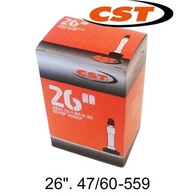 Cykelslang CST 26 tum 47/60-559 Racerventil 60 mm