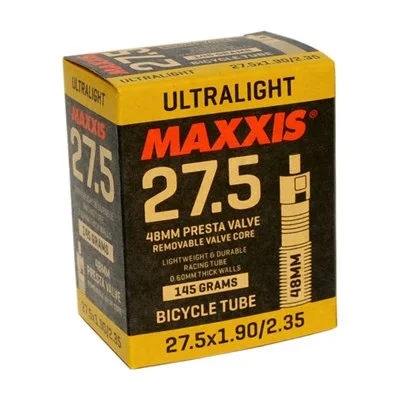 Cykelslang MAXXIS Ultralight 27.5 tum 27.5x1.9/2.35 Racerventil 48mm