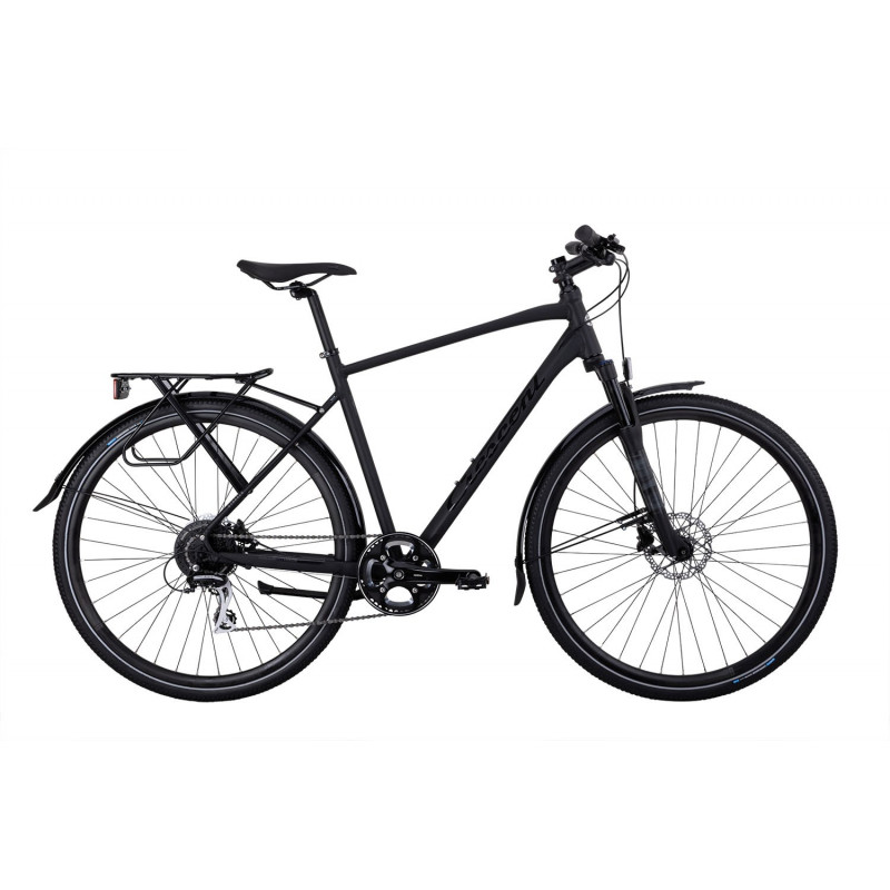 Hybridcykel Crescent Starren 8-vxl 58 cm Svart