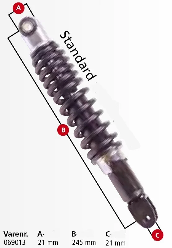 Stötdämpare 245 mm