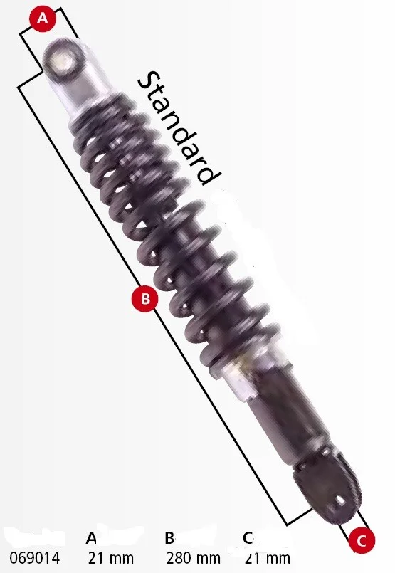 Stötdämpare 280 mm