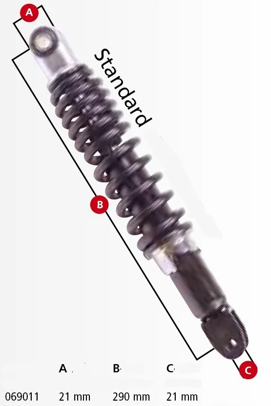 Stötdämpare 290 mm