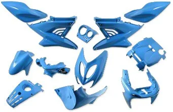 Kåpset Yamaha Aerox 12 delar (Isblå)