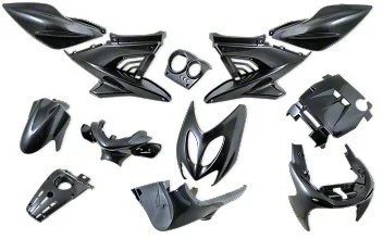 Kåpset Yamaha Aerox,  12 delar (Karbonlook)