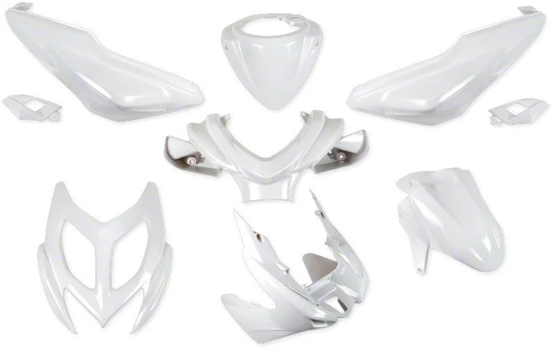 StylePro Kåpset Aerox 9 delar Pearl White