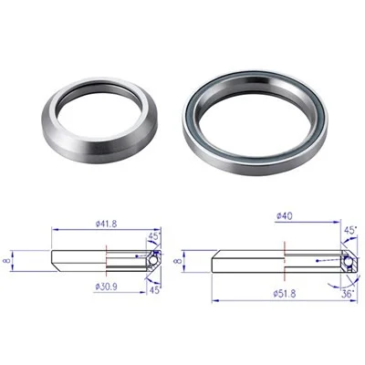Styrlager 1.1/8-1.5 45x45