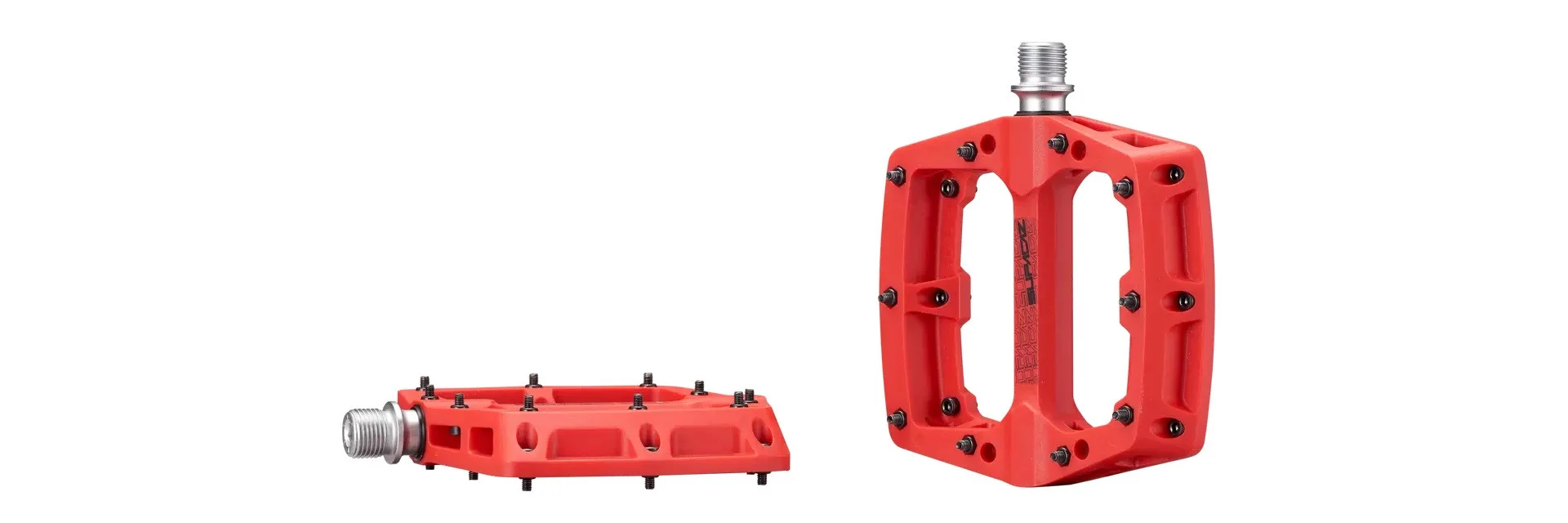 Supacaz Smash Pedal – Thermopoly Röd