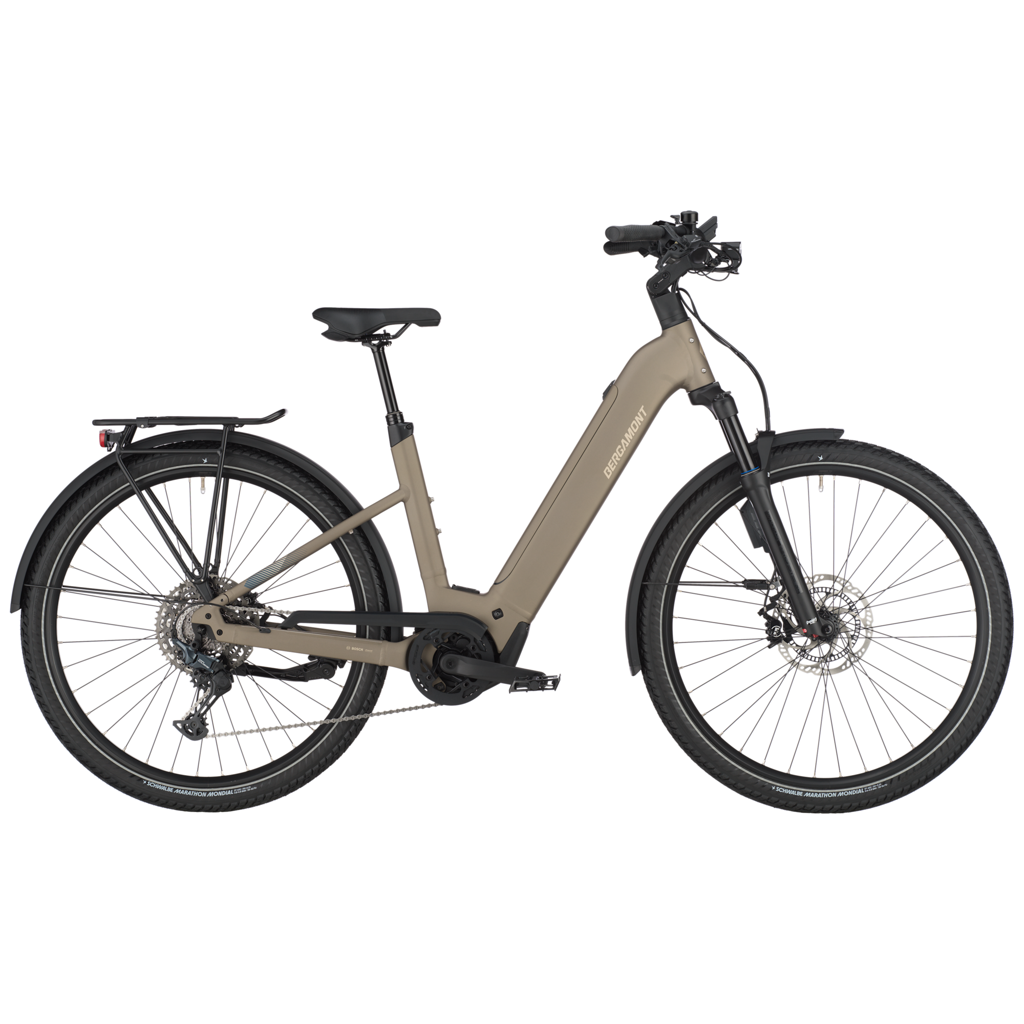 Elcykel Bergamont E-Horizon SUV 10 Wave Warm Silver