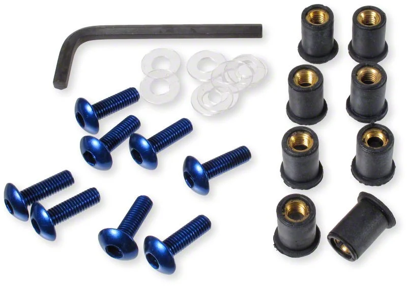 Stylepro - Kåpskruvsset  Blå