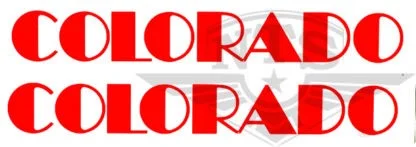 Tankdekaler “Colorado”