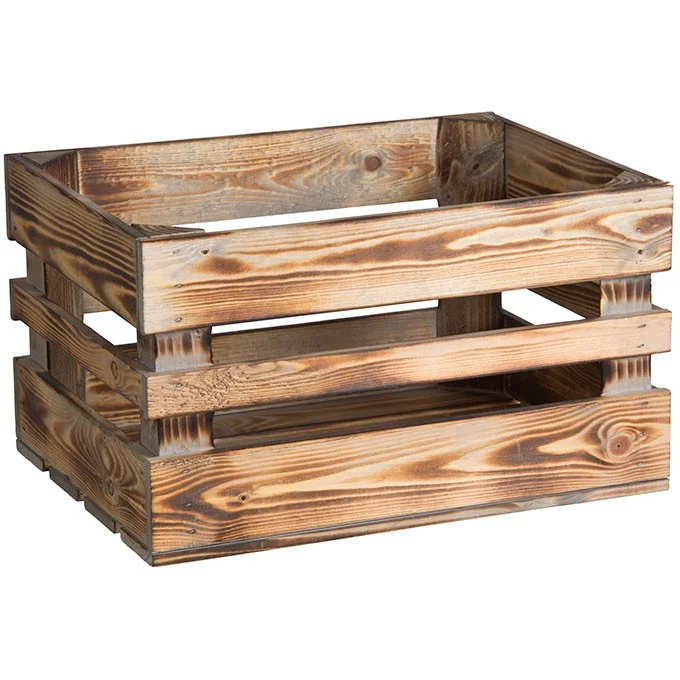 Trälåda för frampakethållare, 40x30x23 cm