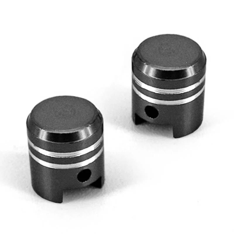 Ventilhattar (Kolv) Svart