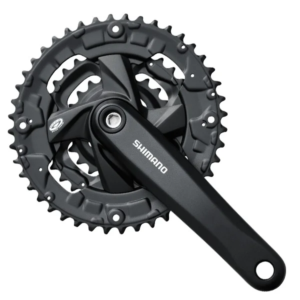 Shimano Altus, 9-vxl Trippel 170mm 44/32/22T, fyrkant