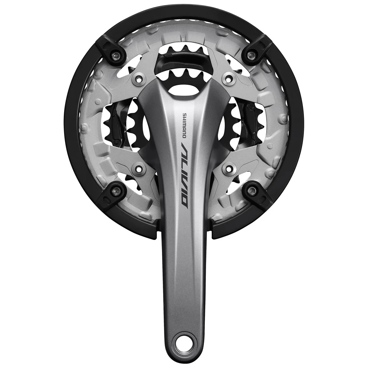 Shimano Alivio FC-T4060, 9-vxl Trippel, 175mm 48/36/26T