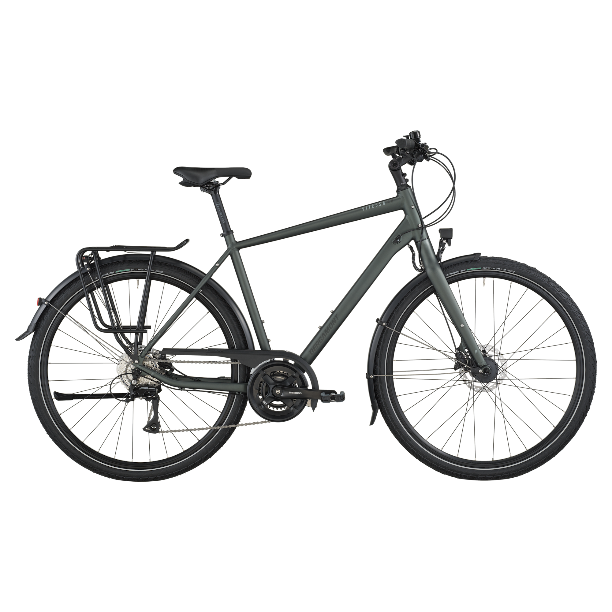 Hybridcykel Bergamont Vitess 40 Rigid Kelp Green