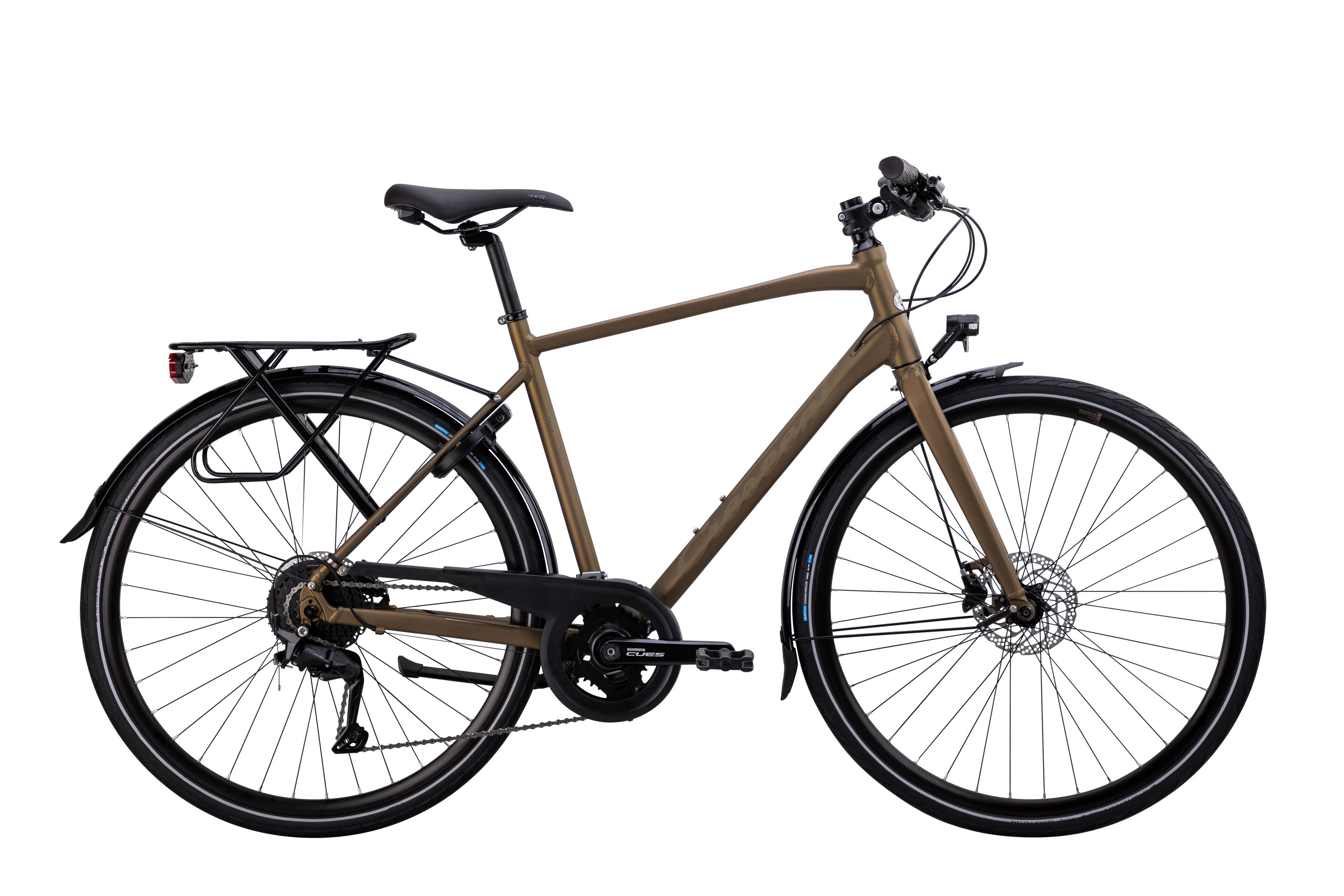 Crescent Kebne Cityhybrid 18vxl Brun 28tum