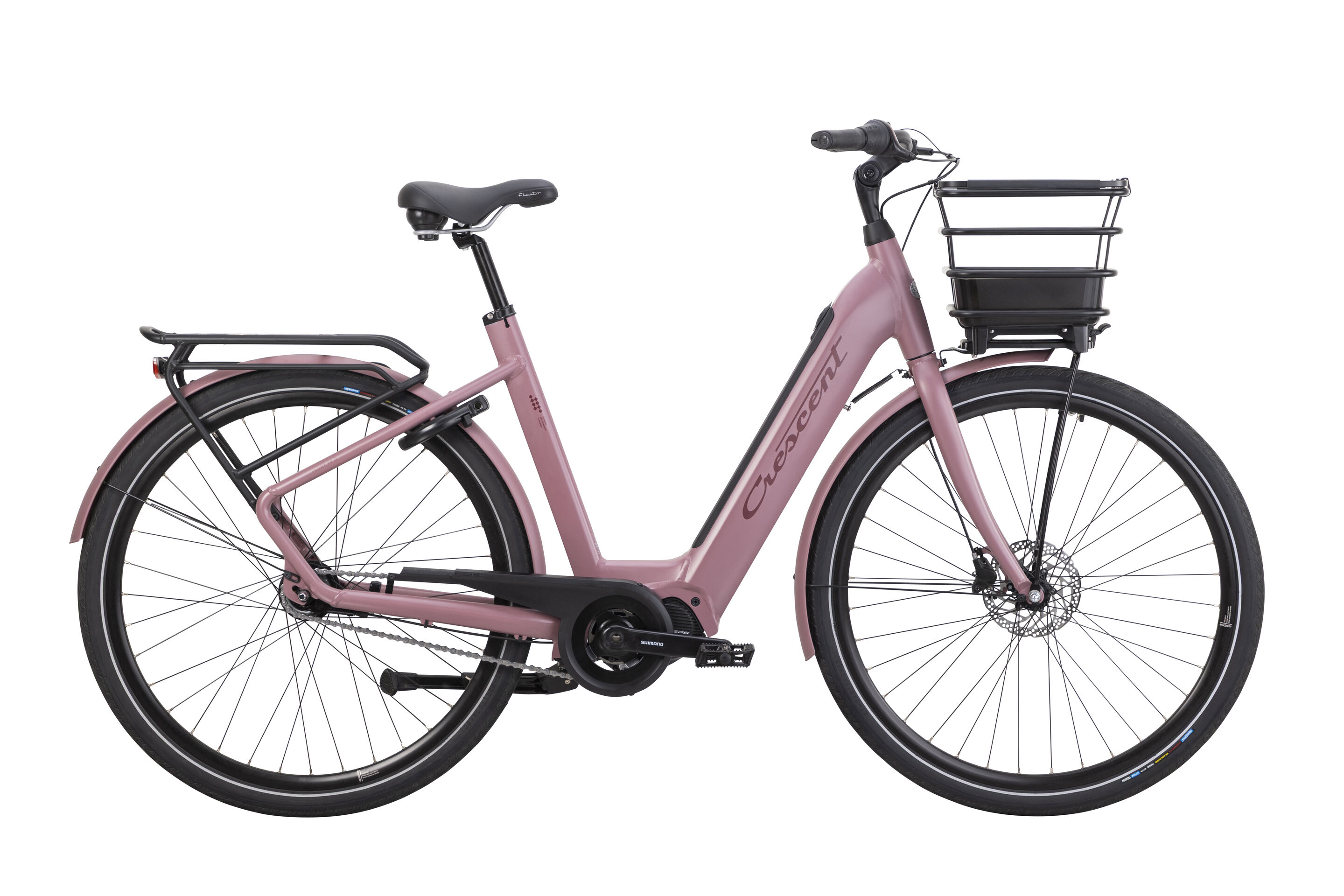Crescent Elody Bordeaux 5 växlad Elcykel