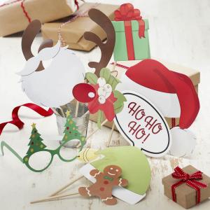 Christmas Photo Booth Kit - Vintage Noel